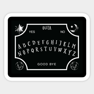 Ouija Board Sticker